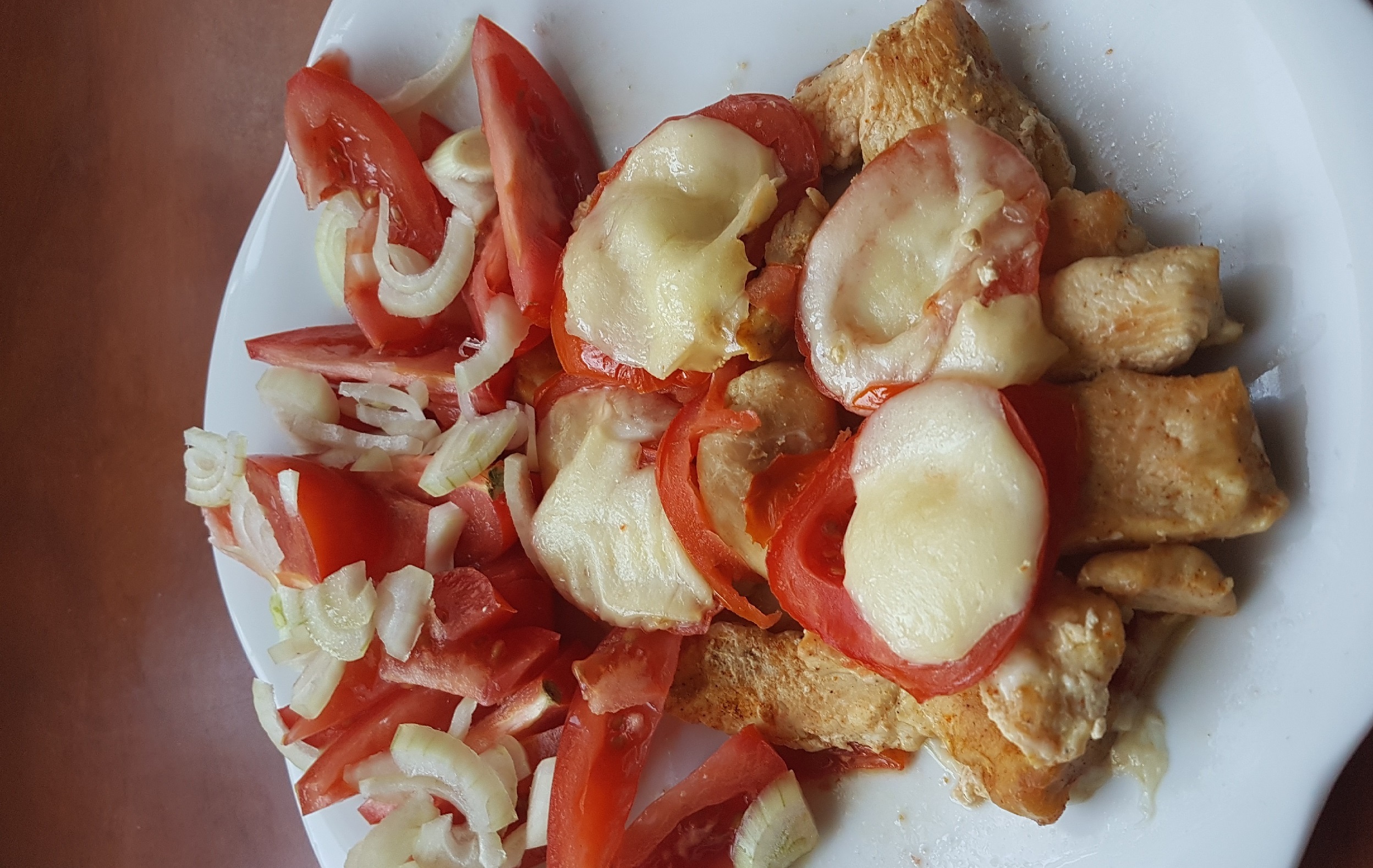 Szybka pierś z kurczaka z mozzarellą A B M